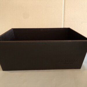 Faux Leather GODIVA Gift Storage Box 11" x 9.25" x 4.5" #UPST